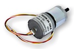 BLDC motor PG229 - with planetary gearbox - rear view